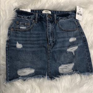 Denim skirt